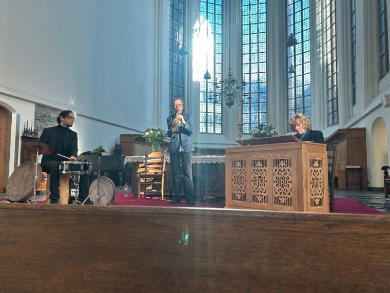 Concert bij kaarslicht in de kerk: Trio de Mast